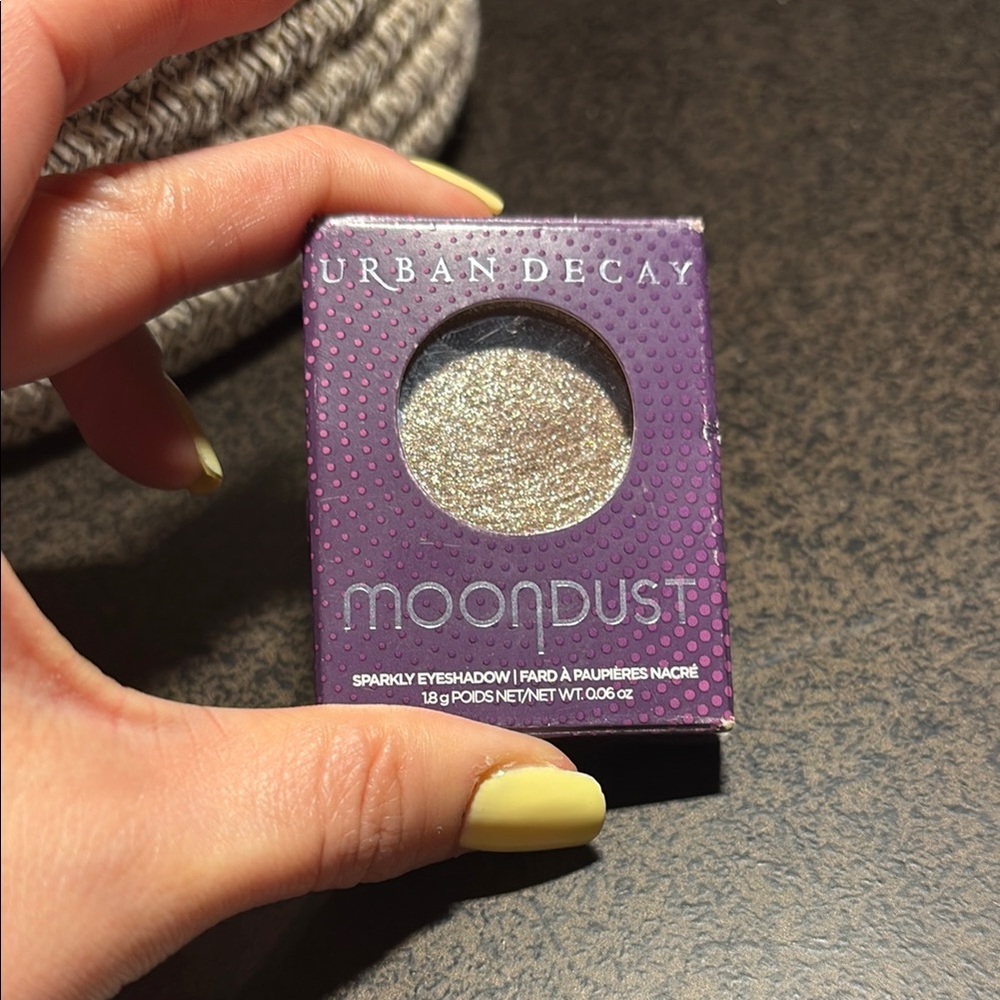 Urban Decay Moondust Eyeshadow in Lithium.